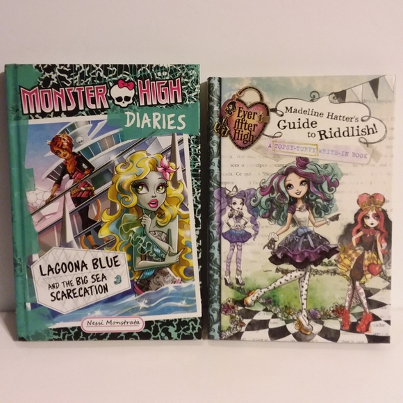 Monster High & Ever After High Book Set - Picture 2 of 9